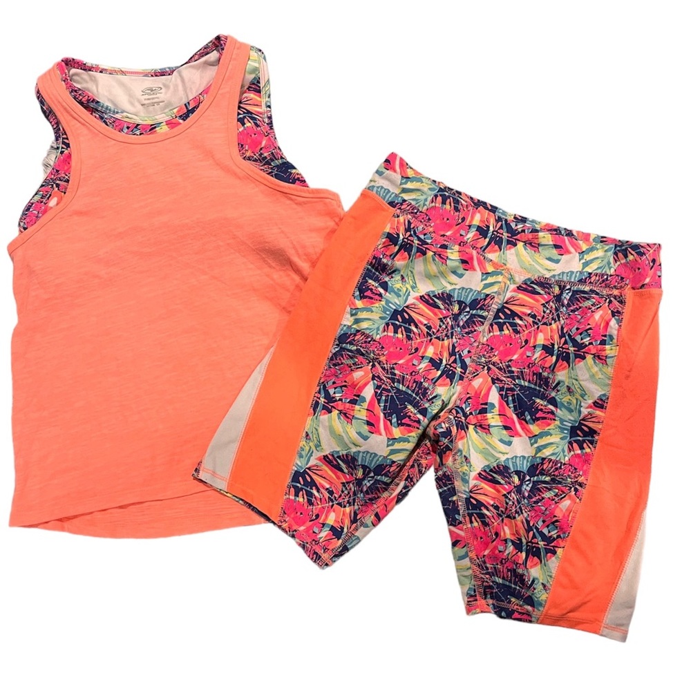 Girls active wear 2 piece set